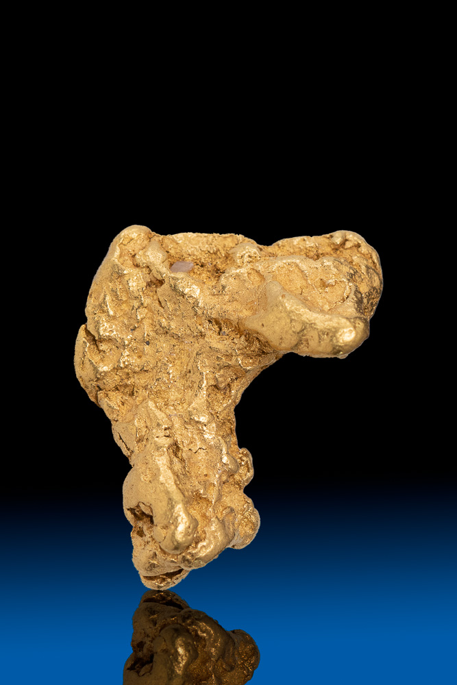 "V" Shaped Yukon Natural Gold Nugget - 3.95 grams