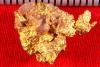 Australia Gold Nugget Specimen with Quartz - 4.9 Grams