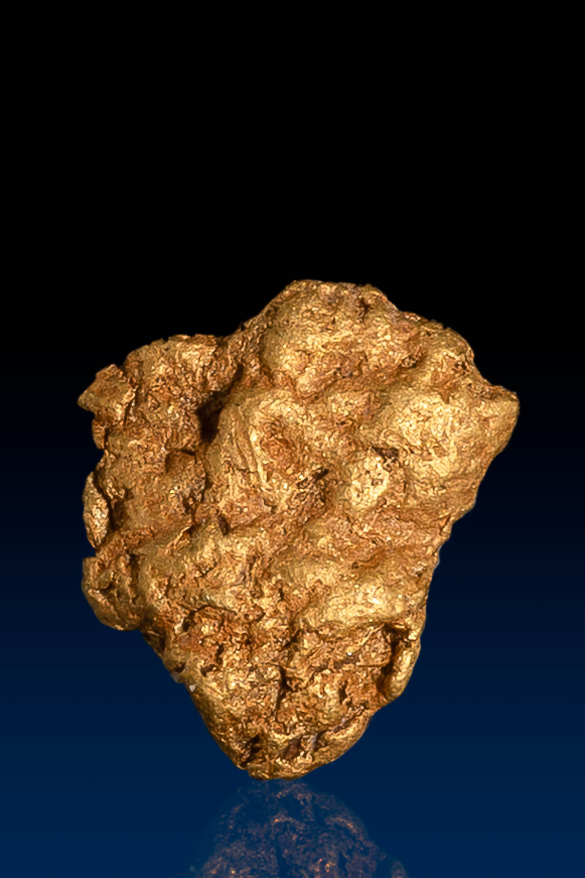 Natural Arizona Wedge Shaped Natural Gold Nugget - 1.04 grams