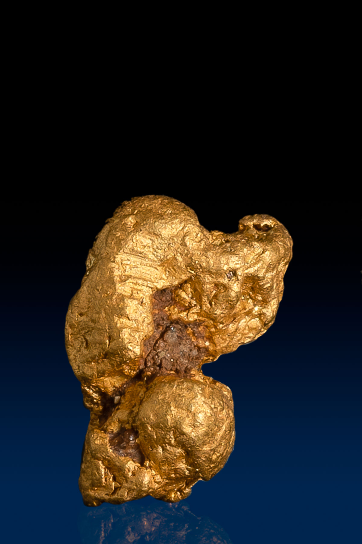 Interesting Shaped Arizona Natural Gold Nugget - 3.06 grams