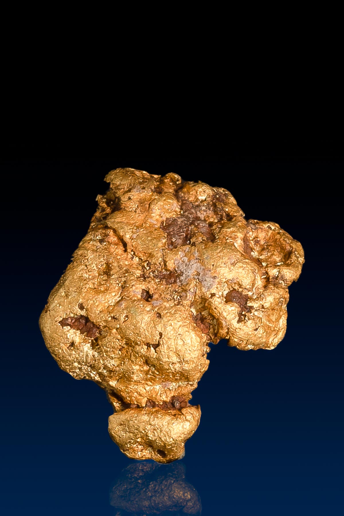 Chunky Arizona Natural Gold Nugget - 3.48 grams