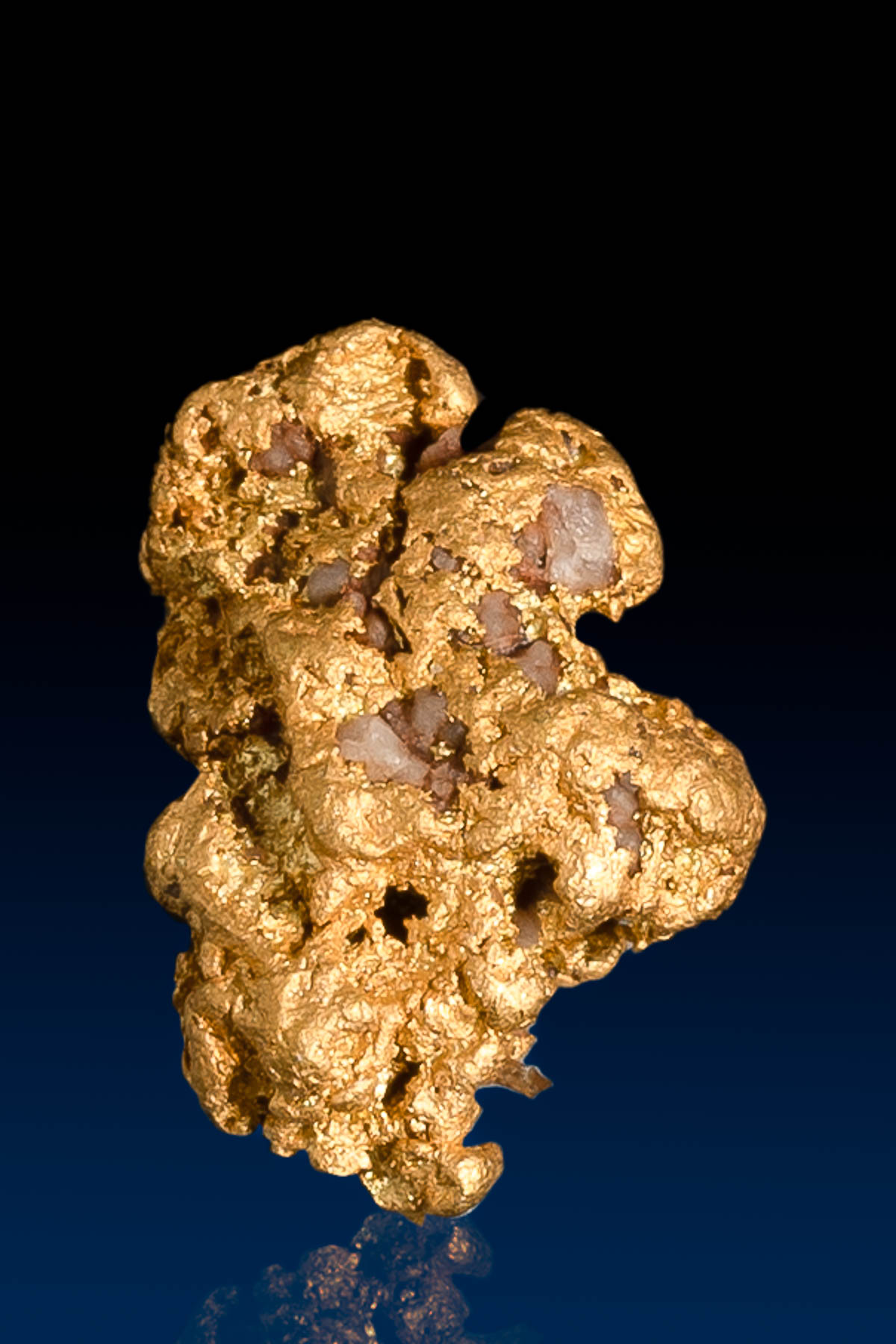 Interesting Shaped Arizona Natural Gold Nugget - 2.12 grams