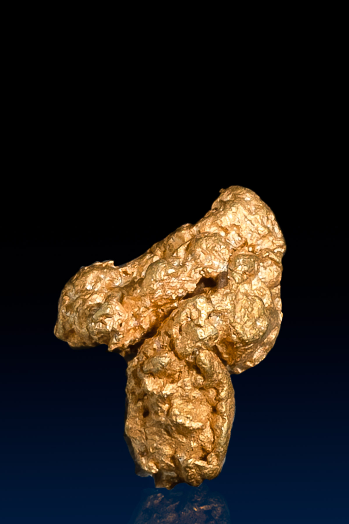 7 Shaped Arizona Natural Gold Nugget - 1.61 grams