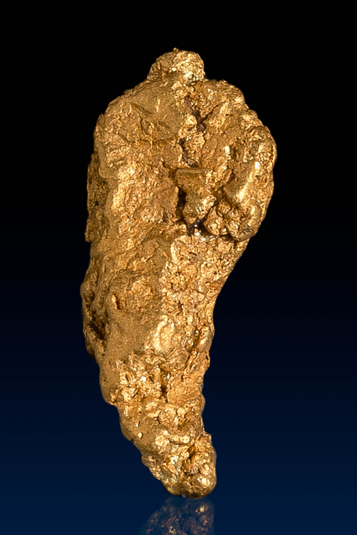 Chili Shaped Arizona Natural Gold Nugget - 1.87 grams