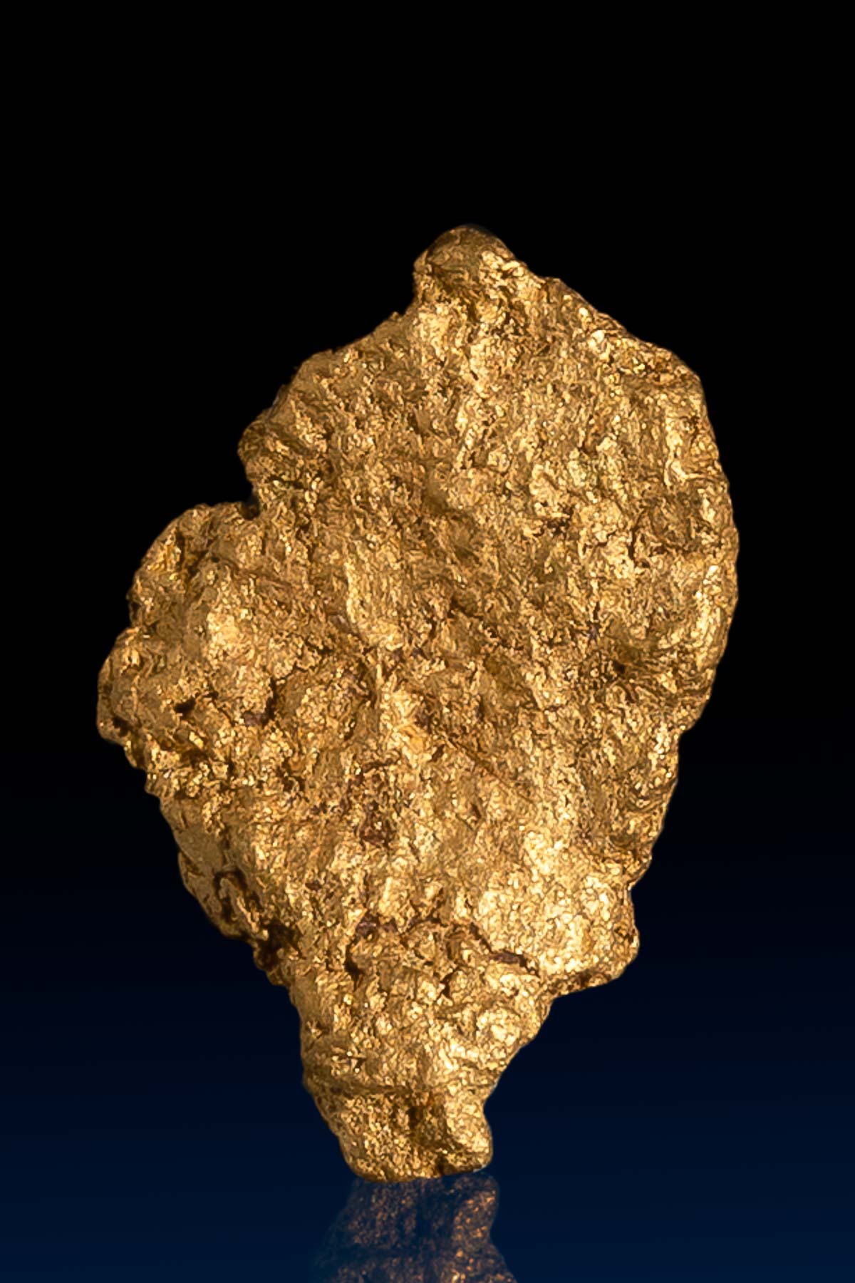 Tapered Shaped Arizona Natural Gold Nugget - 1.72 grams