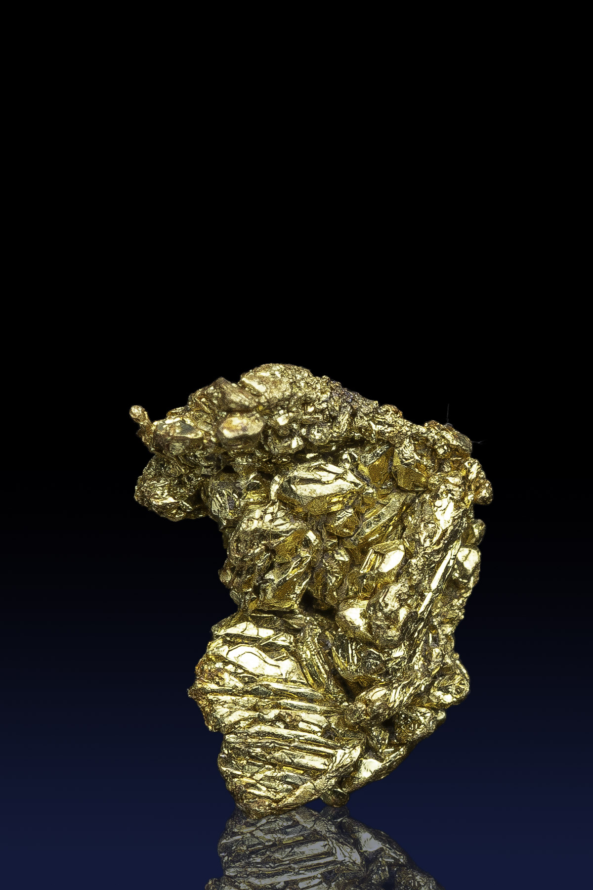 (image for) Beautifully Faceted Crystallized Gold Nugget - Farncomb Hill, CO