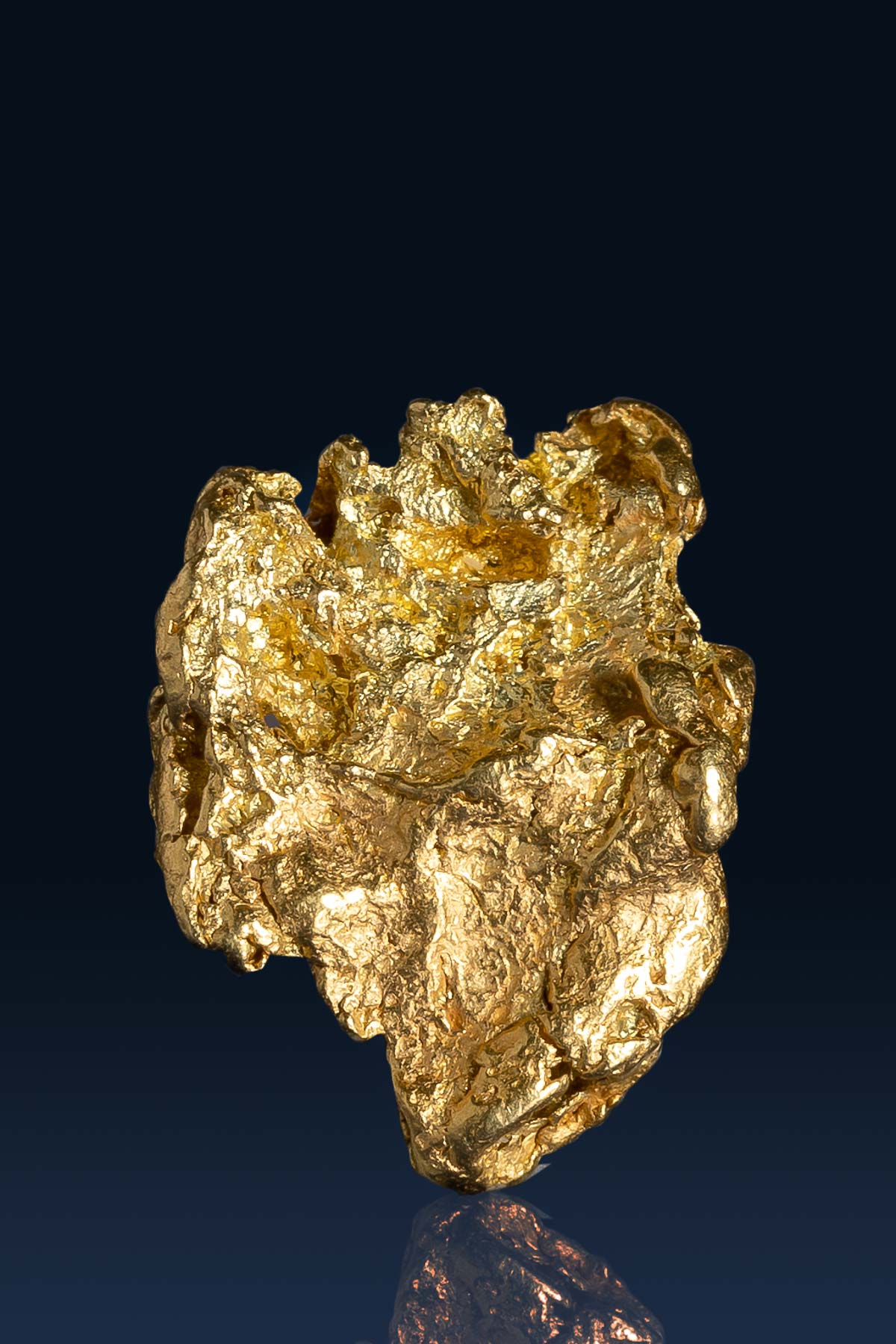 Round Rough Yukon Natural Gold Nugget - 7.78 grams