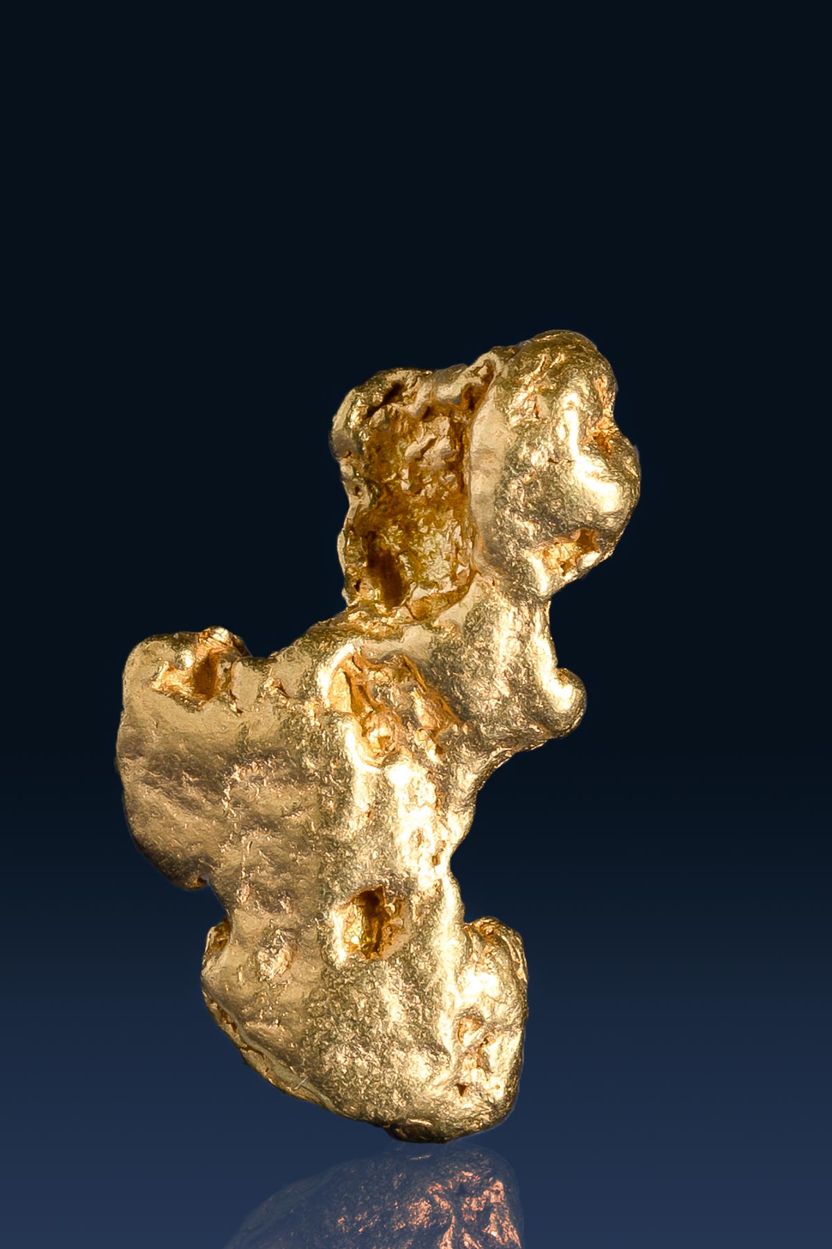 Unique Shaped Natural Yukon Gold Nugget - 8.82 grams