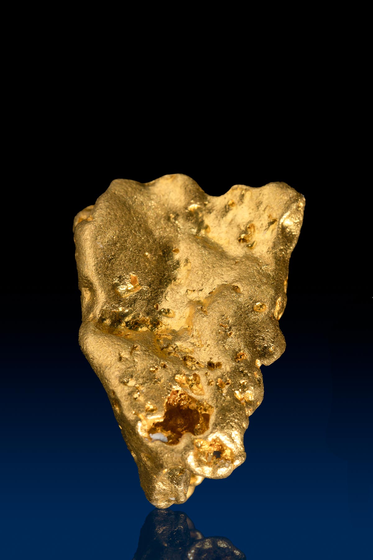 The " Wedge" Triangular Australian Gold Nugget -27.7 grams