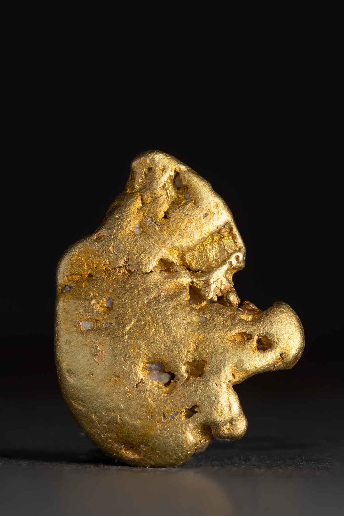 "Sitting Bear" British Columbia Natural Gold Nugget - 43.2 grams