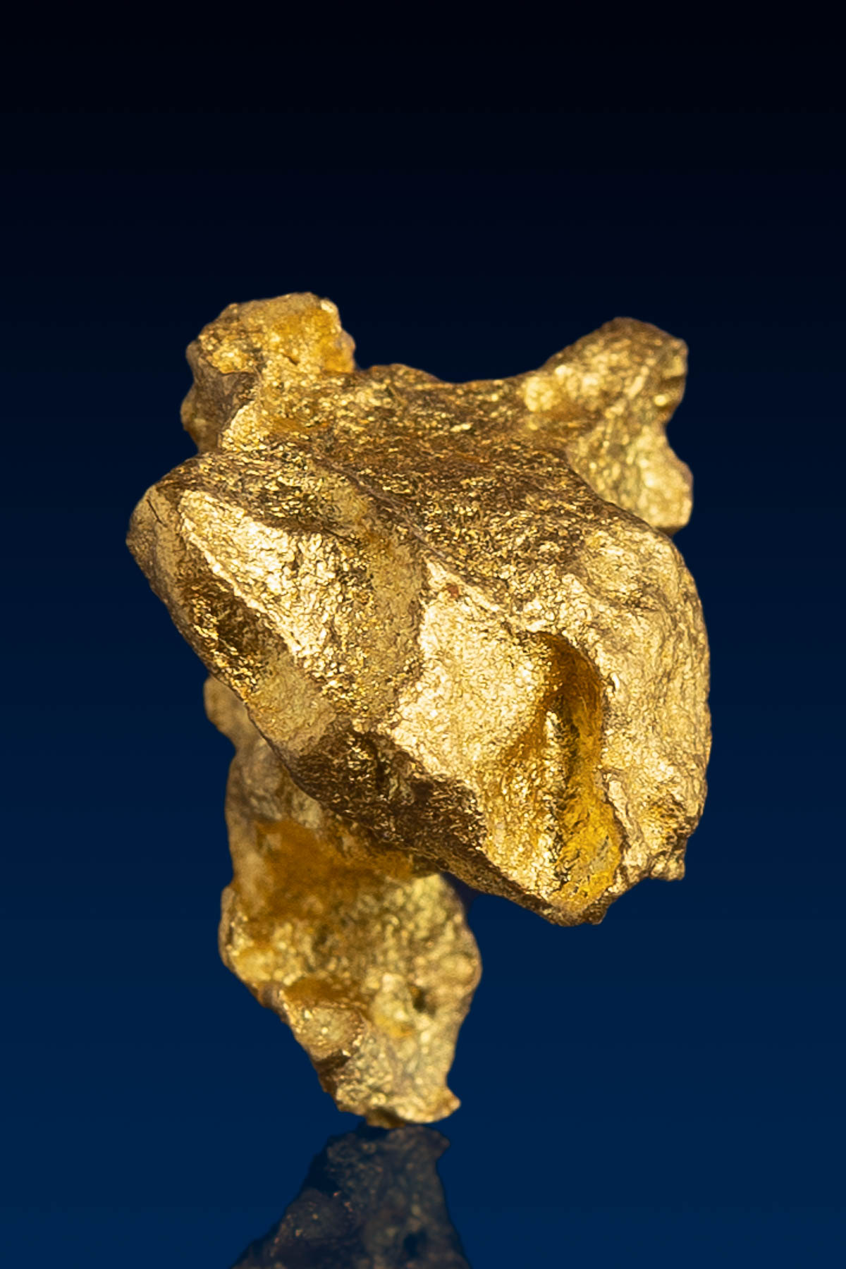 Pointed Australian Natural Gold Nugget - 2.01 grams