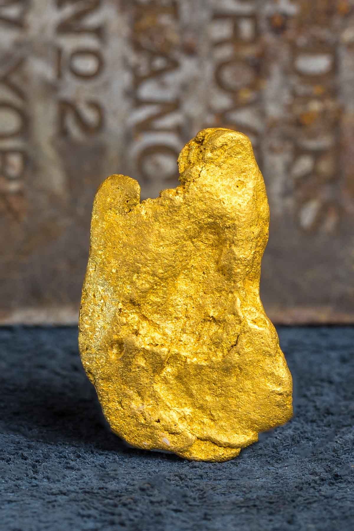 Large Thick Leaf of Natural Gold from Australia