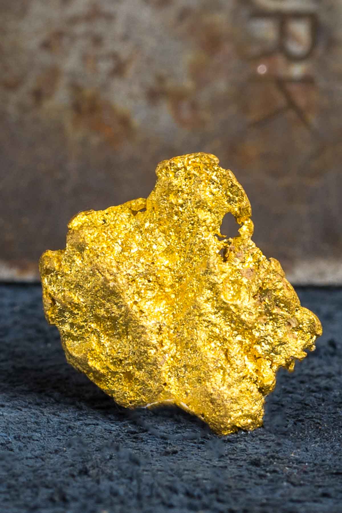Brilliant Color - Natural Australian Gold Nugget