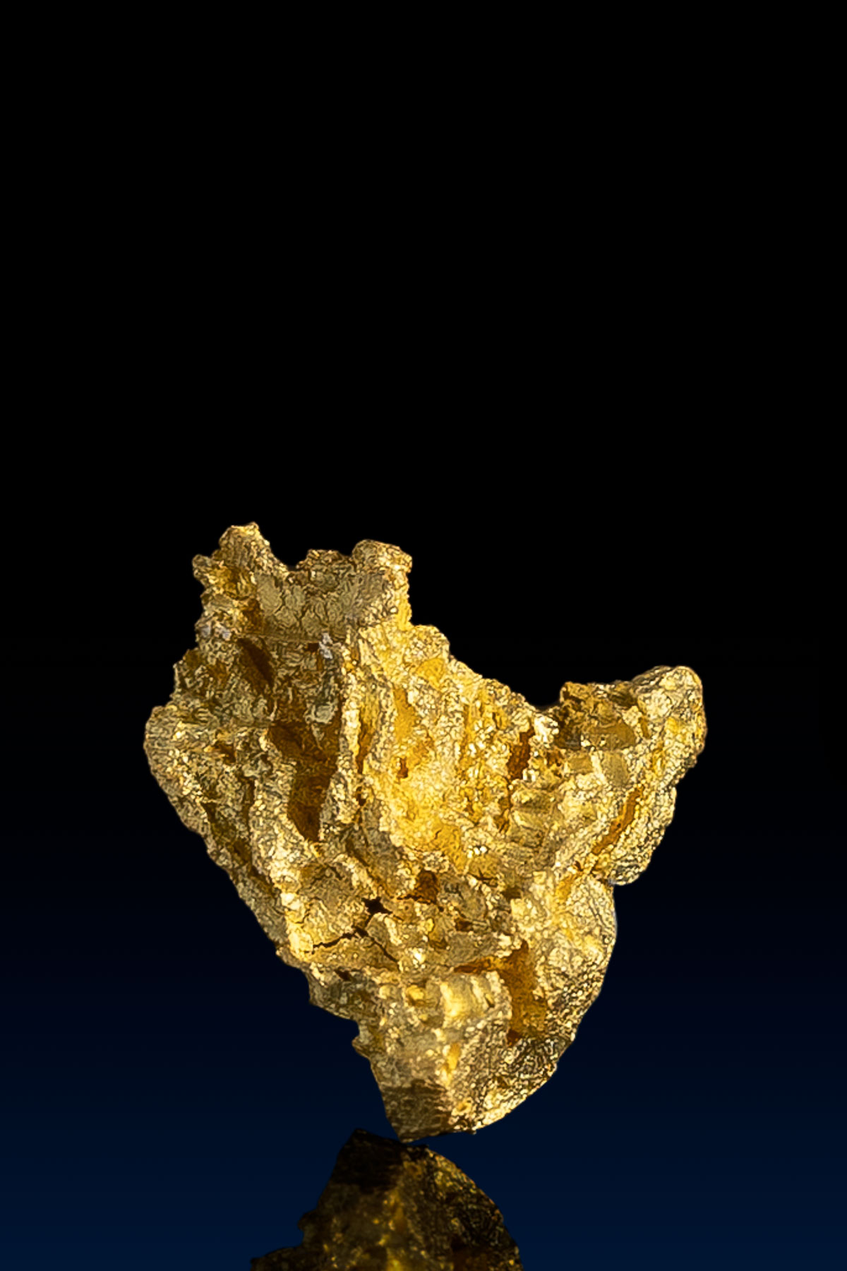 V-Shaped Nevada Natural Gold Nugget - 1.14 grams