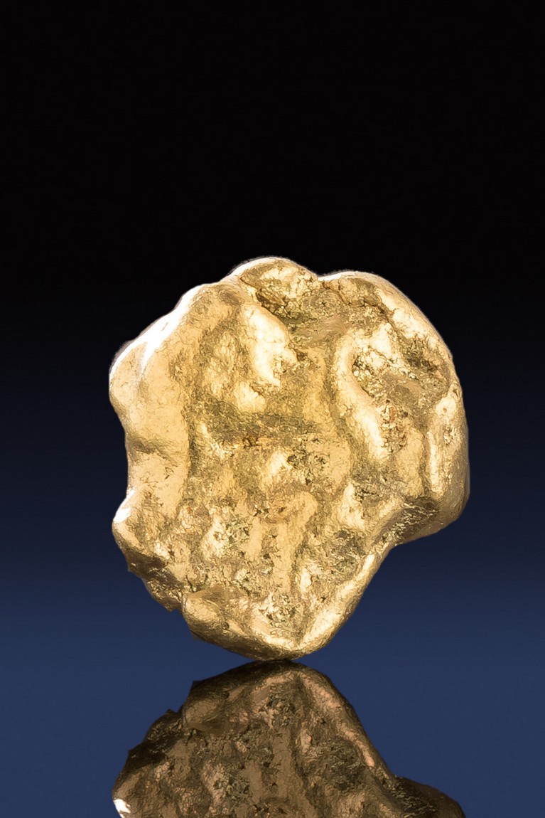 (image for) Chunky, Textured Natural Gold Nugget - CA - 1.81 grams
