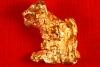 Australian Gold Nugget Shaped Like a Cat - 1.72 Ounces